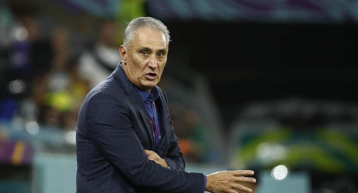 Tite, ex seleccionador de Brasil, durante un encuentro. /