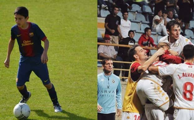 Joel, en el Barça y en la Cultural.