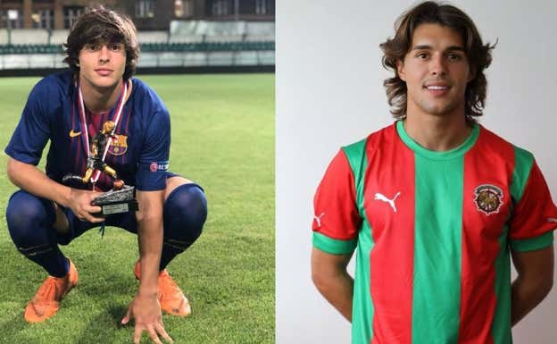 Pablo, en el Barça y en el Marítimo.