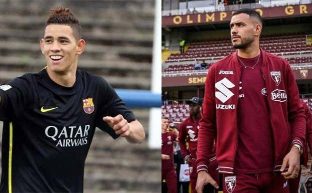 Tony, con el Barça y el Torino.