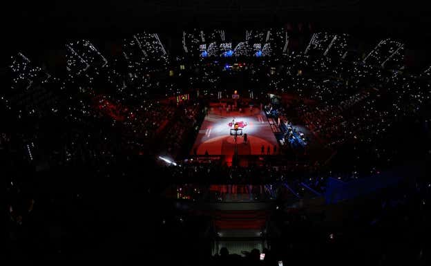 El Buesa Arena, hoy.  GETTY