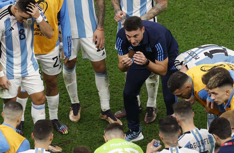 La renovación de Scaloni, más cerca