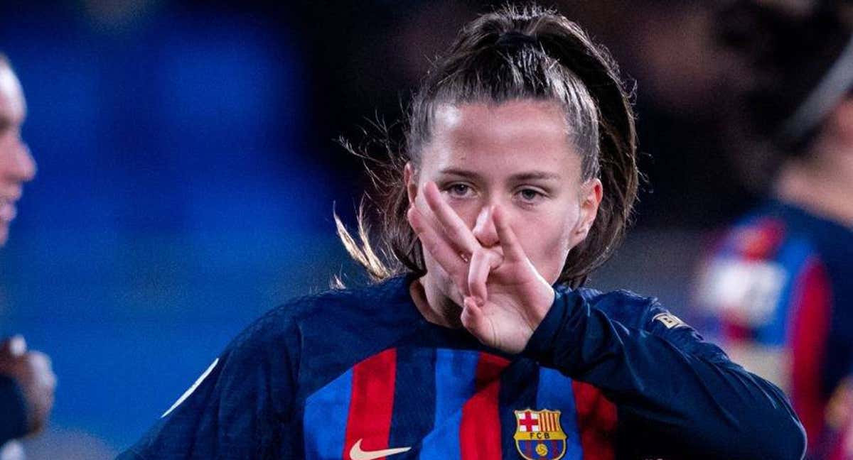 Claudia Pina, jugadora del Barça.