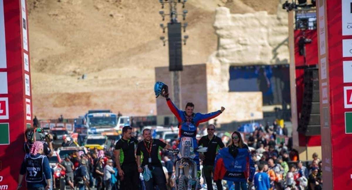 Ignacio Sanchis, en una foto de archivo del Rally Dakar 2020. /Facebook Nacho Sanchís