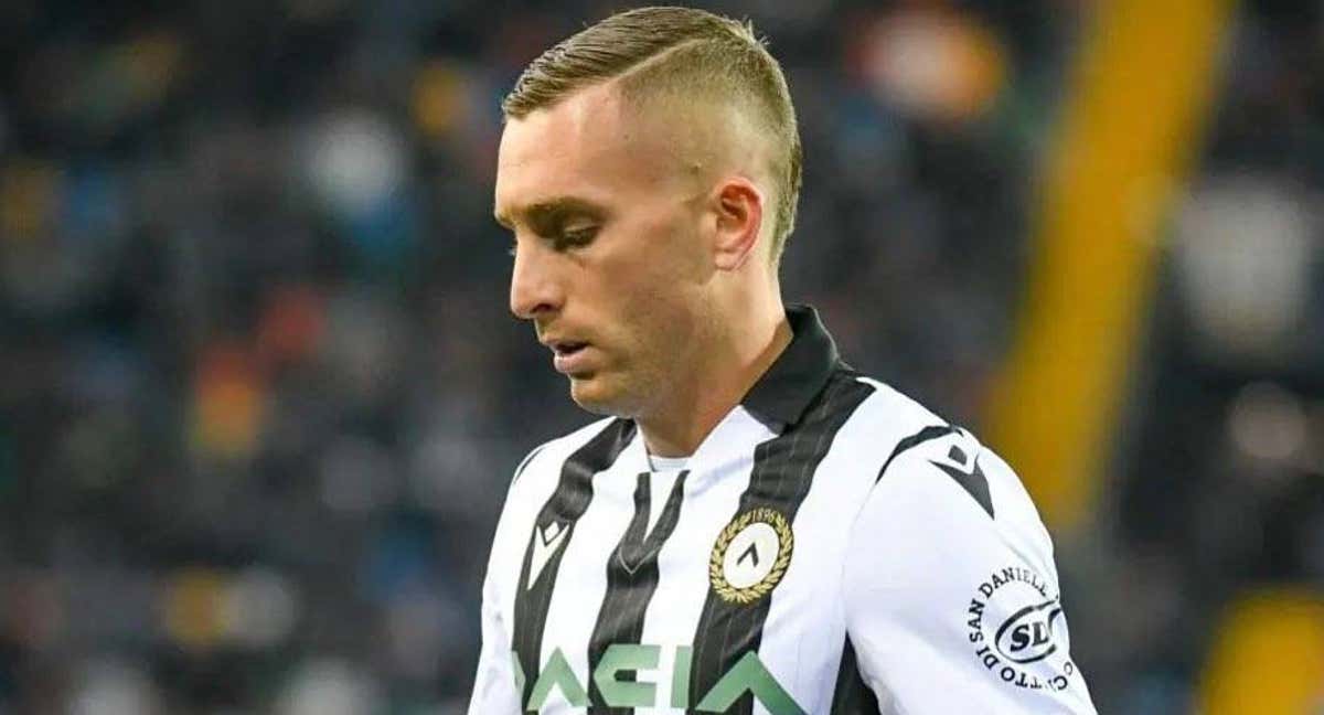 Gerard Deulofeu, durante un partido con el Udinese. /INSTAGRAM: @gerardeulofeu