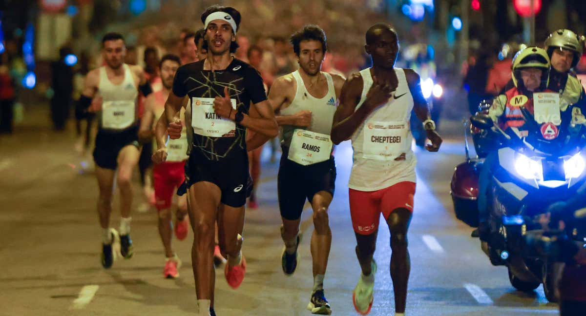 Cheptegei y Katir han ofrecido un gran cara a cara en la San Silvestre Vallecana.