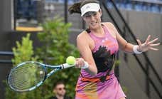 Garbiñe Muguruza empieza 2023 con una dolorosa derrota