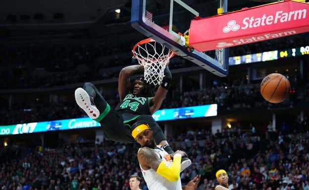 Momento del mate de Robert Williams. Reuters