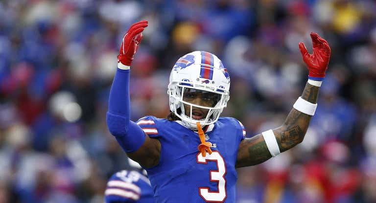 Damar Hamlin, jugador de los Buffalo Bills.
