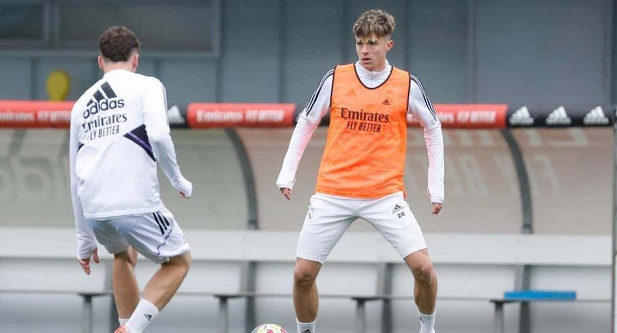 Bruno Iglesias, en un entrenamiento reciente. /INSTAGRAM