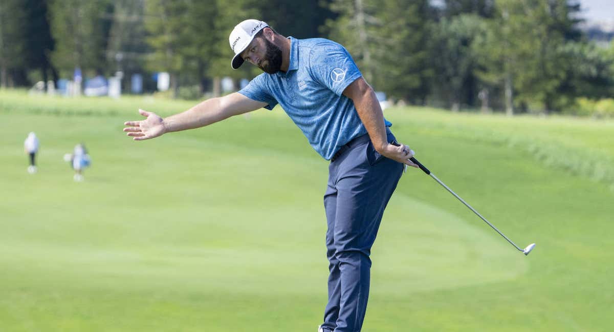Jon Rahm, durante esta semana en el Tournament of Champions. /Reuters