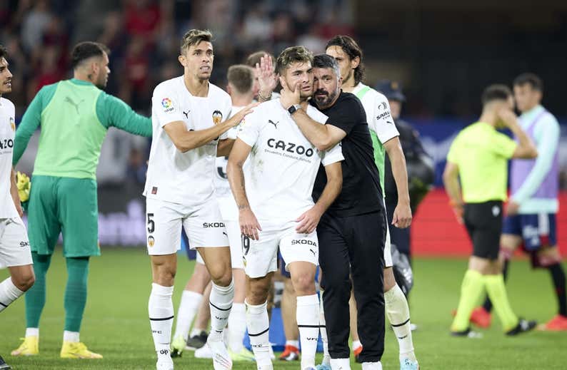 El Valencia necesita 'una colleja'