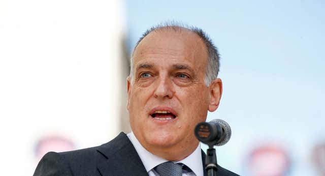 Javier Tebas, frente a la Superliga: “Ahora parecen un convento de monjas, pero quieren robarnos en nuestras casas”