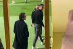 Cristiano Ronaldo visita el entrenamiento del Real Madrid en Arabia