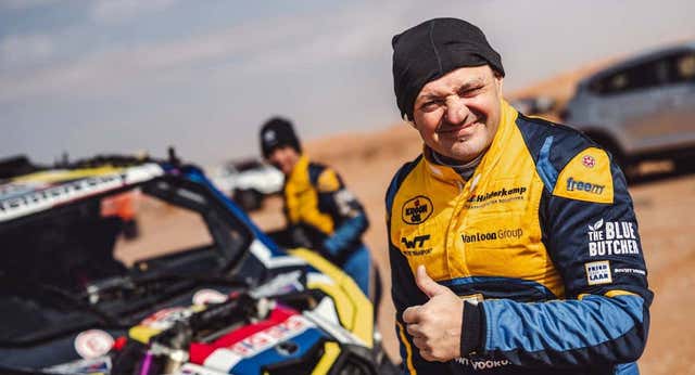 El copiloto del Rally Dakar que vive bajo las bombas en Kiev