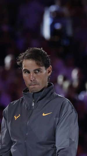 Nadal, en la ceremonia de 2019. EFE