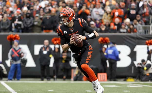 Joe Burrow, quarterback de los Cincinnati Bengals  GETTY IMAGES