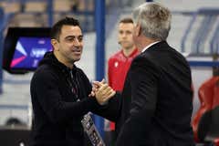 El hambre de Xavi y la barriga de Ancelotti