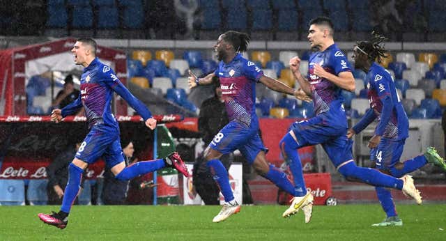 Sorpresón en la Coppa: el colista de la Serie A elimina al Nápoles