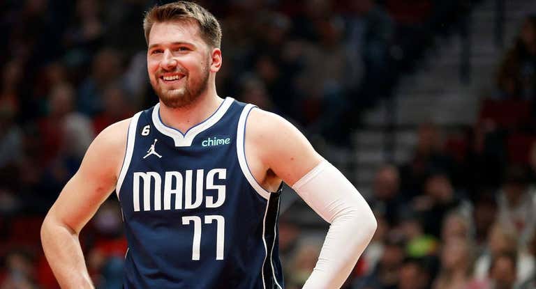 Luka Doncic, en un partido reciente con los Dallas Mavericks.