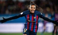 El aura goleadora de Salma Paralluelo en el Barça