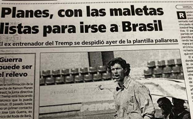 Ramón Planes cambió el modesto Tremp por el Vaso da Gama.  MUNDO DEPORTIVO