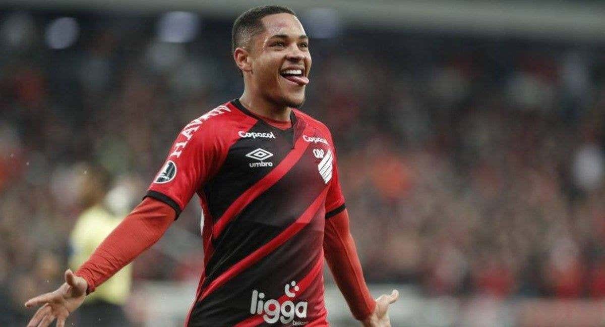 Vitor Roque, objetivo del Barça. /TWITTER