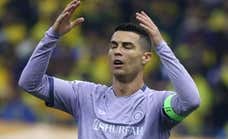 Primer batacazo de Cristiano en Arabia