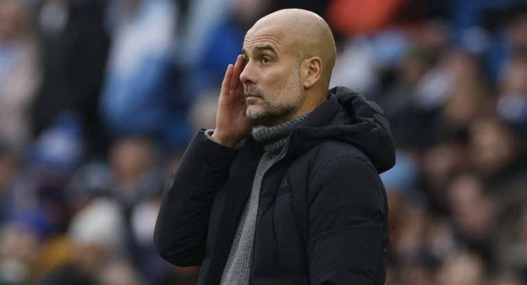 Pep Guardiola, entrenador del Manchester City.
