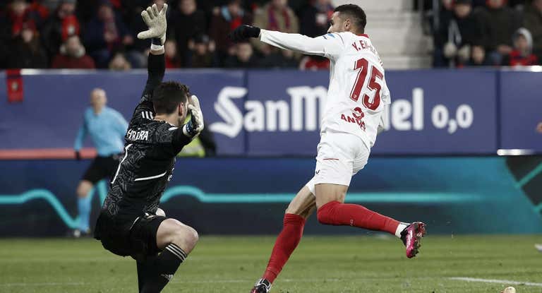 En-Nesyri anota el tanto que supuso el empate.