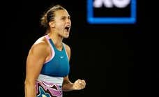 Una tenista sin bandera y sin piedad: Sabalenka luchará por el título en Australia