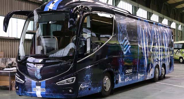 El autobús negro con el que la Real Sociedad intimida a los rivales
