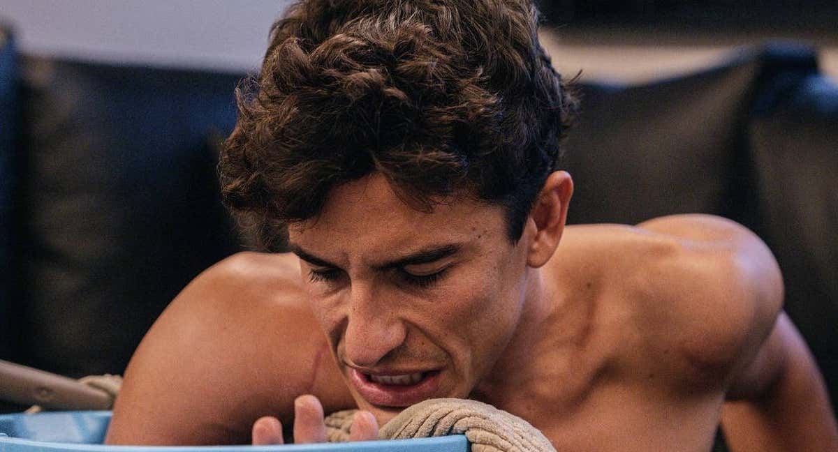 Marc Márquez tras la carrera./ Instagram: Marc Márquez