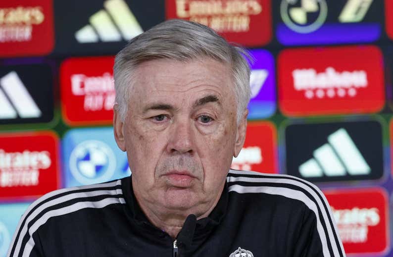 Ancelotti: «¿Un sistema para que gane el Madrid? El único que conozco es el que voy a usar mañana»