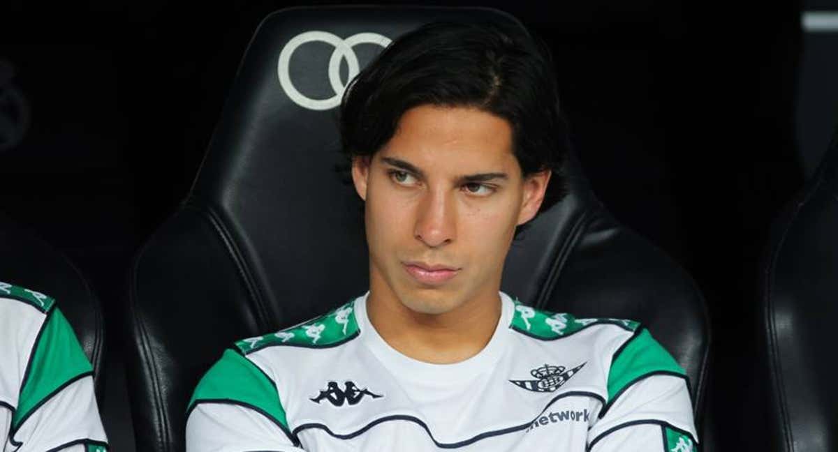Diego Lainez, en su etapa en el Betis./ABC