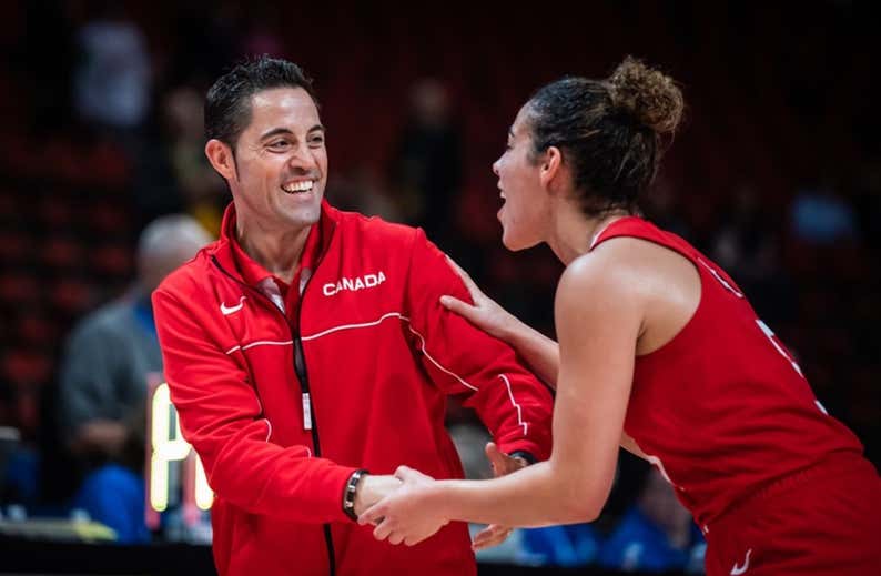 Víctor Lapeña, el seleccionador que sueña con la WNBA: «Más pronto que tarde veremos a un equipo canadiense»