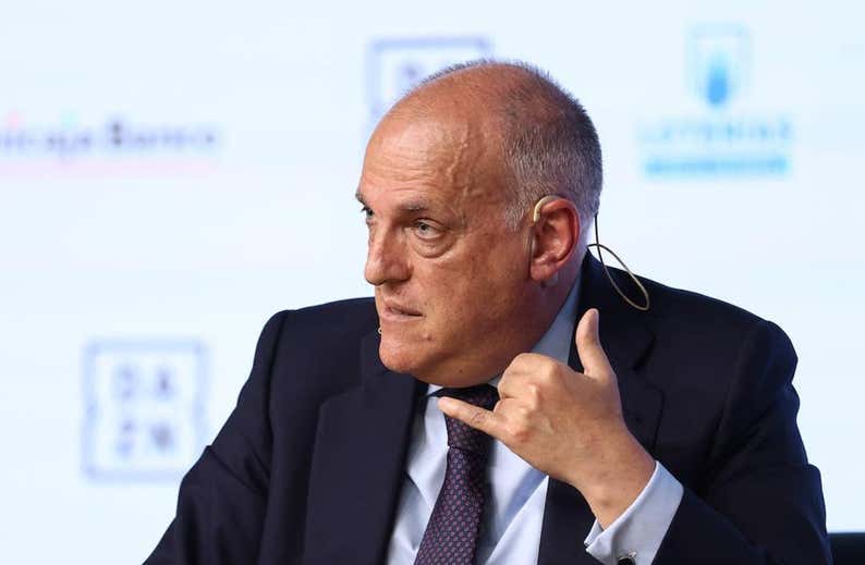 Javier Tebas: «El Barça tiene 200 millones de déficit para la 23-24»