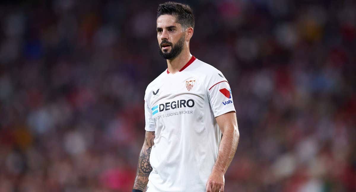 Isco, durante un partido con el Sevilla. /GETTY