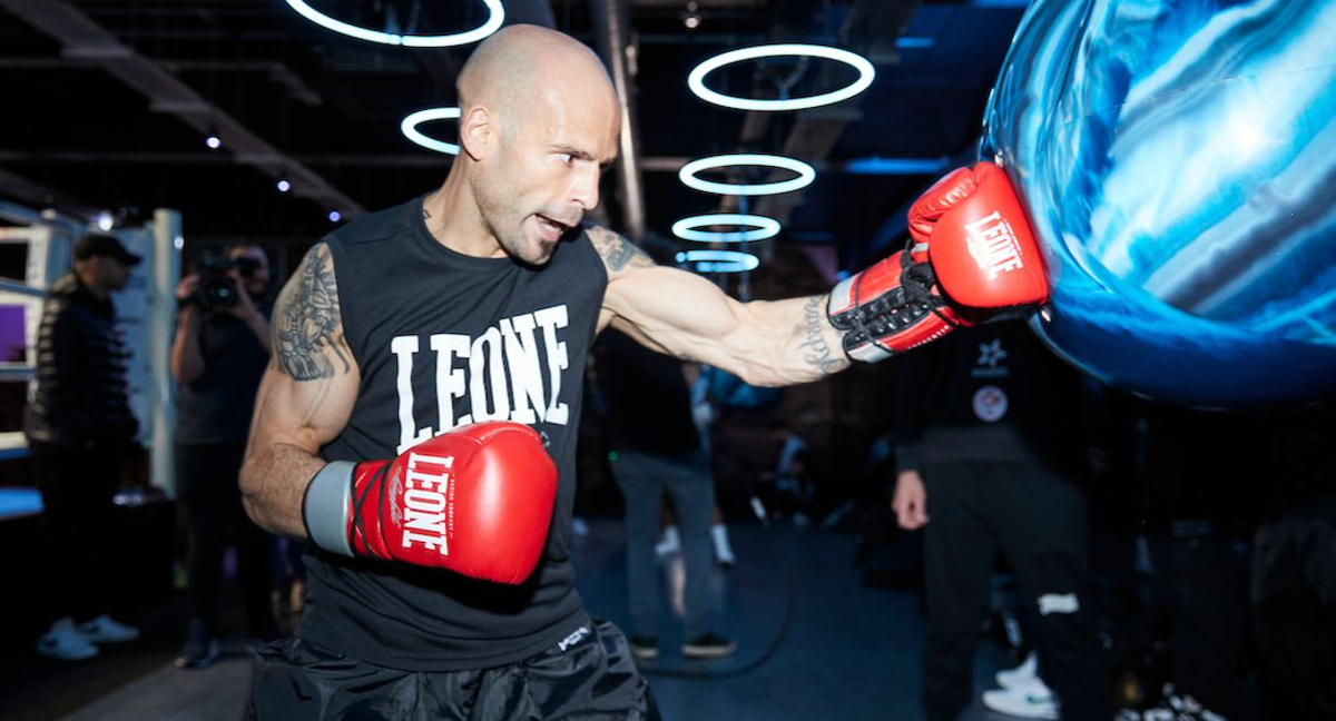 Kiko Martínez, durante un entrenamiento./Matchroom