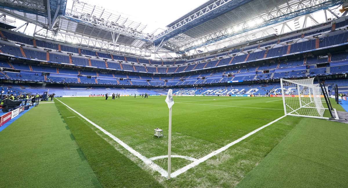 El estadio Santiago Bernabéu./Getty