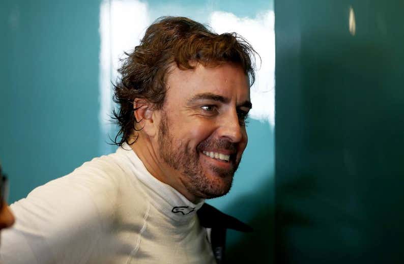 ¡Arranca Alonso!