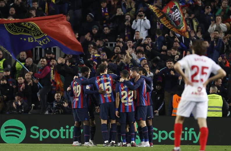El complejo del Sevilla ante los grandes de España