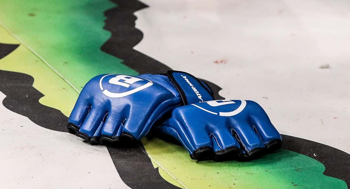Imagen de las guantillas que utilizó Fedor Emelianenko en su combate de retiro en Bellator 290./Bellator MMA
