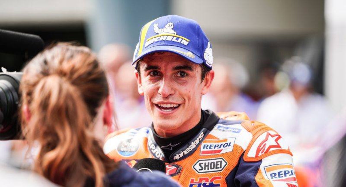 Marc Márquez, en el Gran Premio de Malasia 2022.