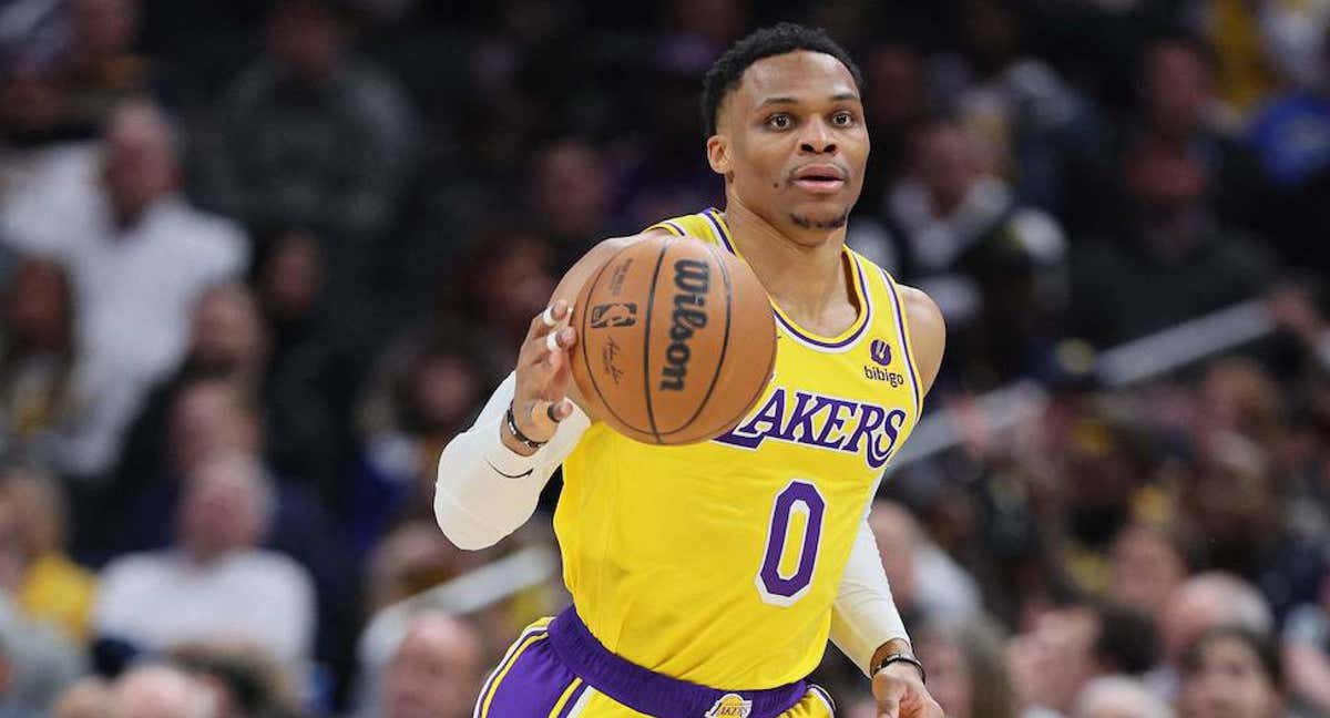 Russell Westbrook en un partido./AFP
