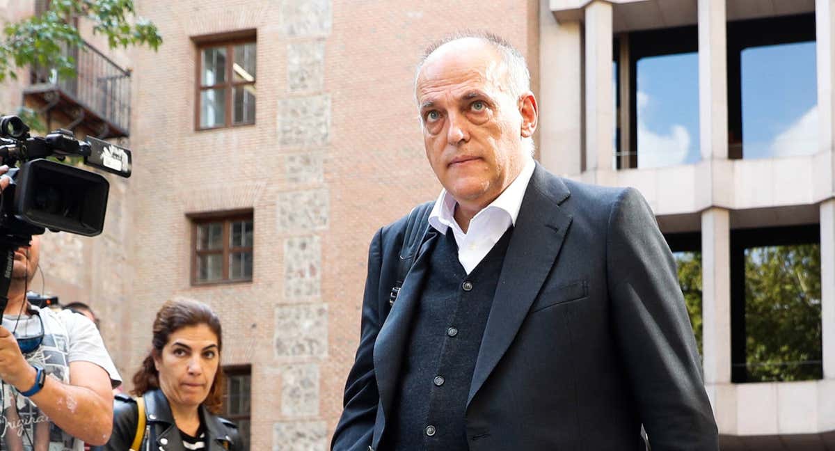Javier Tebas, presidente de LaLiga
