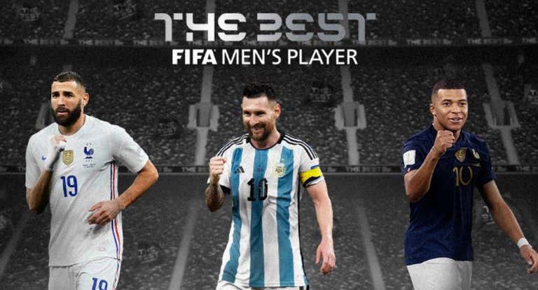 Los candidatos a ganar el 'The Best' masculino.