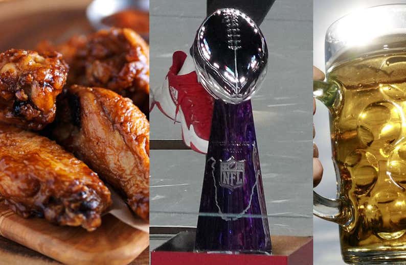 Los datos más 'random' de la Super Bowl: 1.400 millones de alitas, récord de apuestas o la entrada más cara