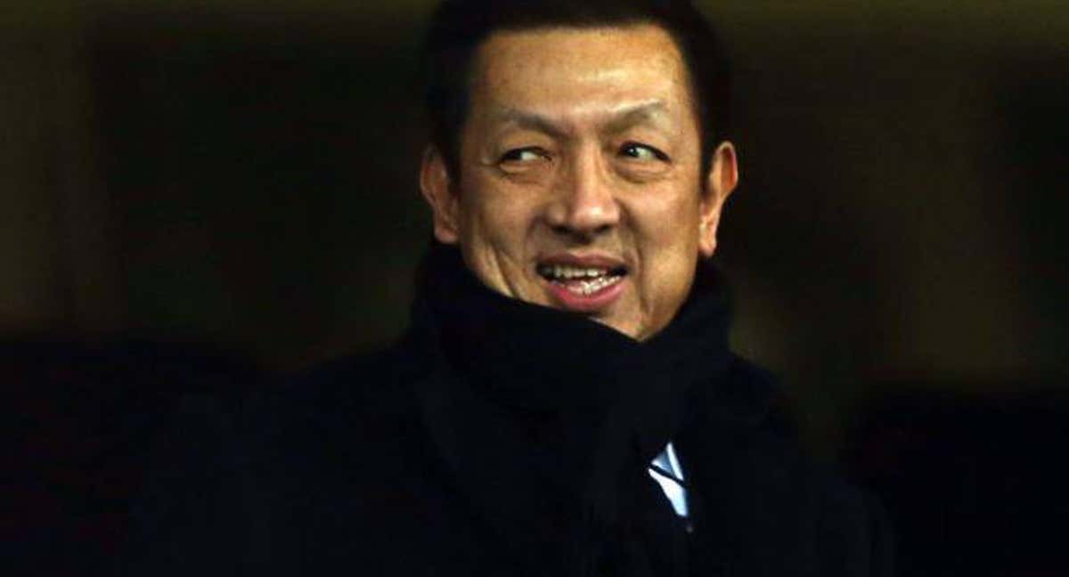 Peter Lim en Mestalla. /Óscar del Pozo.