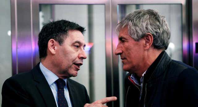 Setién, sobre el ‘caso Negreira’: «Hay muchas cosas en el fútbol y la vida que están podridas»